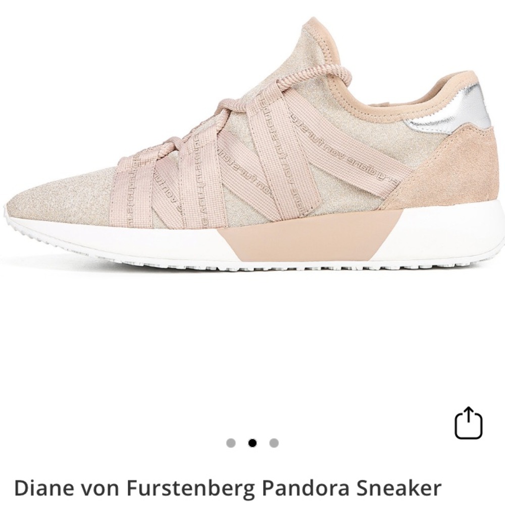 Dian Von Furstenberg Pandora Sneakers w/dust bag